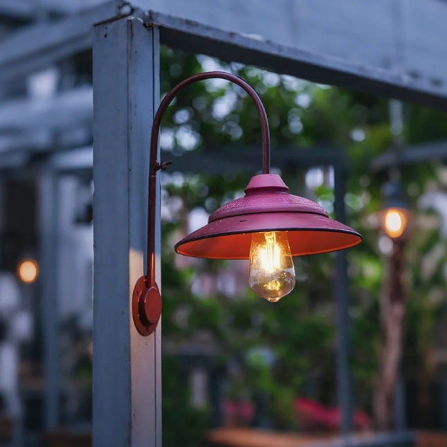 Porch Lights, Solar Lights Outdoor with Motion Sensor, Vintage Outdoor Wall Light, Exterior Wall Light with Glass Shade_01