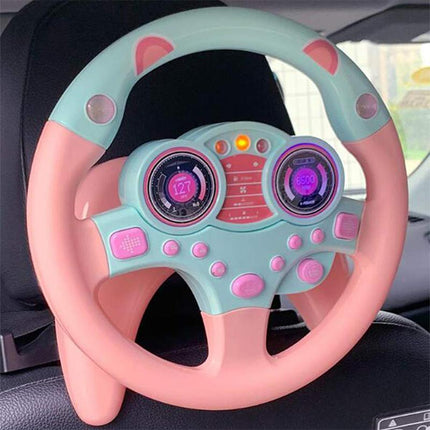 Steering Wheel Toy with Lights and Sounds, Pretend Play Toys – image 6