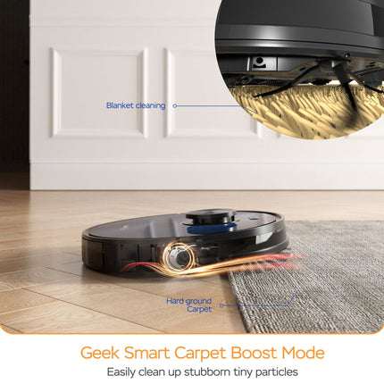 Robot Vacuum Cleaner with LiDAR Navigation & 2700 PA Suction | Efficient Cleaning for Homes with Pets