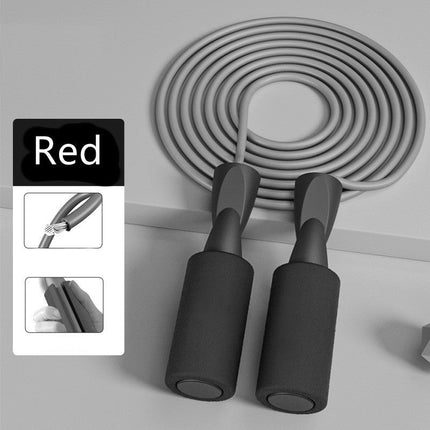 Wireless Dual-Use Skipping Rope with Durable PVC Design | Fashionable Workout Tool for Fitness Enthusiasts