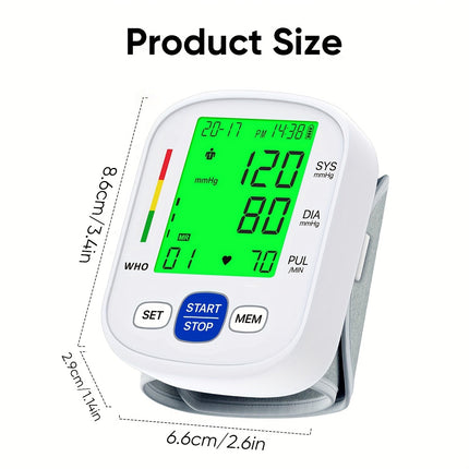 Wrist Blood Pressure Monitor, Blood Pressure Machine Wrist – image 5