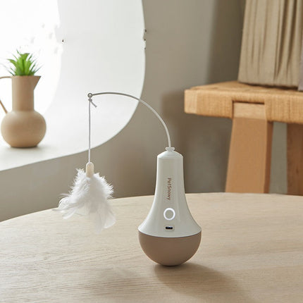Electric Intelligent Tumbler Cat Toy with Type-C Charging | Interactive Fun for Cats