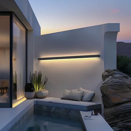 Weatherproof Outdoor Sconce with Premium Acrylic Diffuser | Modern Illumination for Any Architecture