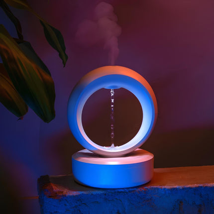 Anti-Gravity Humidifier with Soothing Mist & LED Light | Unique Decorative Accent for Enhanced Relaxation