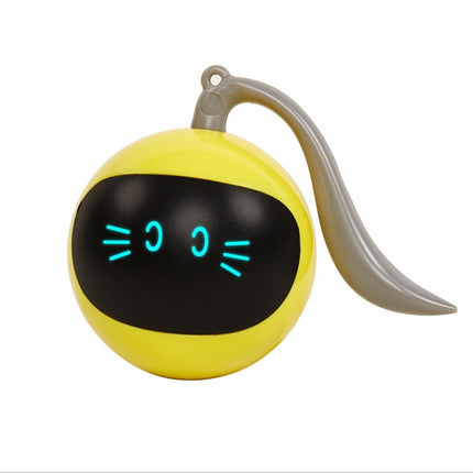 Interactive Fitness Ball Cat Toy with USB Rechargeable Design | Fog Blue Magic Ball for Active Play and Exercise