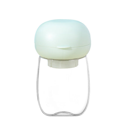 Foldable Pet Drinking Cup with Mushroom Design | 300ml High-Temperature Resistant Bowl for Outdoor Use