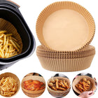 Non-Stick Air Fryer Paper Liners with 4.5cm Raised Edge | Keep Your Air Fryer Clean and Food Healthy