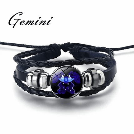 Zodiac Stretch Bracelet, Adjustable Bracelet with Constellation Sign – image 8