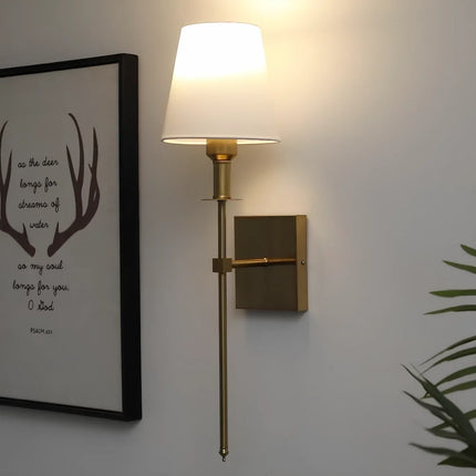 Battery Operated Wall Sconce, Wireless Wall Sconces with Remote, LED Wall Light, Vintage Sconce Lighting