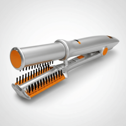 Thermal Brush, Rotating Curling Iron Brush with 3 Heat Settings, Heated Curling Brush, 2 in 1 Hair Styling Tool