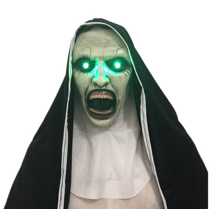 Realistic Halloween Masks, Halloween Costume Mask for Adults with Moving Mouth – image 29
