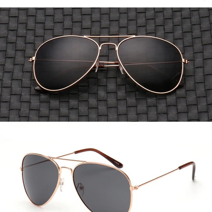 Polarized Aviator Sunglasses, Mirrored UV400 Sunglasses with Alloy Frame – image 5
