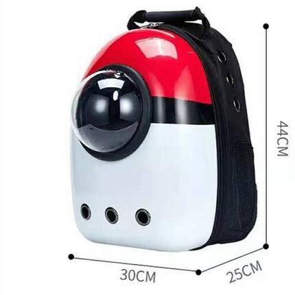 Transparent Portable Pet Backpack with Bubble Window | Comfortable Carrier for Outdoor Adventures