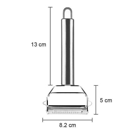 Potato Peeler Stainless Steel, Julienne Peeler for Vegetables – image 4