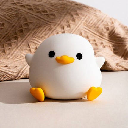 Doudou Duck Silicone Night Lamp with Dimmable Light | Soothing Bedtime Companion for Kids