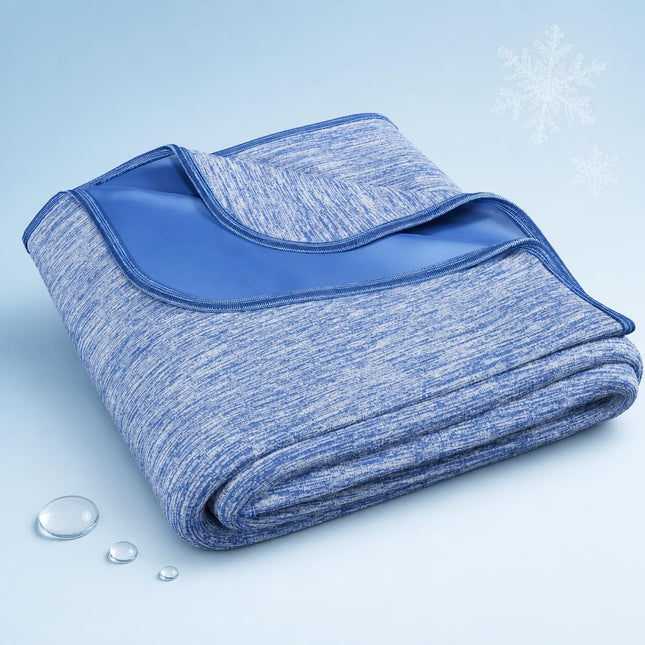 Cool Comfort | Queen Size Cooling Blanket with Q-Max >0.4 Fabric | Lightweight Summer Blanket for Hot Sleepers