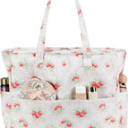 Red Strawberry & White Floral