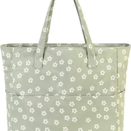 Coastal Escape | Extra Large Waterproof Beach Tote Bag with Wet Compartment | Stylish Carry-On for Weekend Getaways