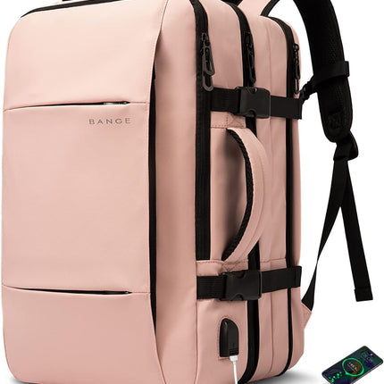 Expandable Travel Backpack, Laptop Backpack with Wet Pouch – image 10