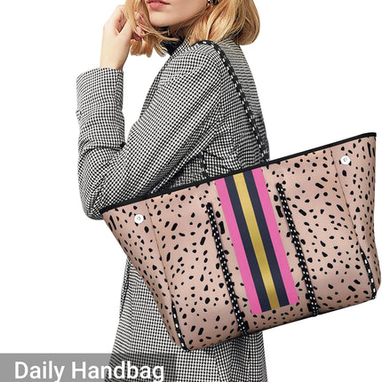 Vepine beach Tote Bag | Large Beach Bag with Inner Pocket for Easy Organization