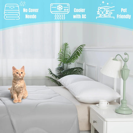 Cool Comfort | Cooling Comforter for Hot Sleepers with Breathable Fabric | Lightweight Summer Blanket for Night Sweats