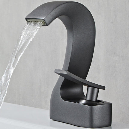 Bathroom Faucet Single Handle, Brass Bathroom Basin Faucet – image 26