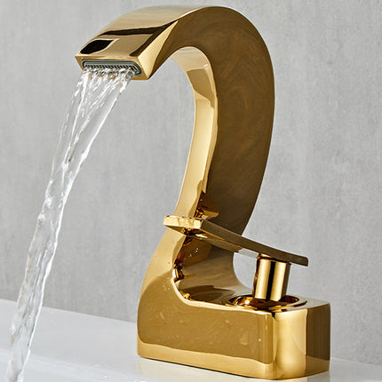 Bathroom Faucet Single Handle, Brass Bathroom Basin Faucet – image 28