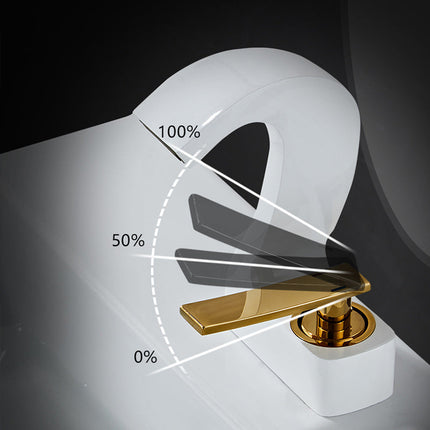 Bathroom Faucet Single Handle, Brass Bathroom Basin Faucet – image 14
