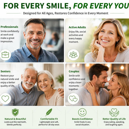 Vepine Denture Craft | Denture Kit for Partial & Full Dentures | Easy-to-Use Solution for Natural Smile