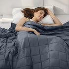 Cozy Comfort | Weighted Blanket for Adults with Cooling Fabric | Breathable All-Season Design for Ultimate Relaxation