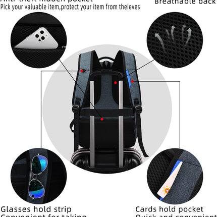 Travel Backpack with USB Port – image 37