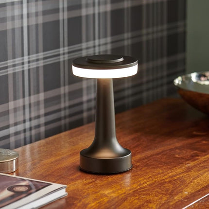 Dimmable Retro Bar Table Lamp with Adjustable Lighting | Portable Iron Design for Elegant Ambiance