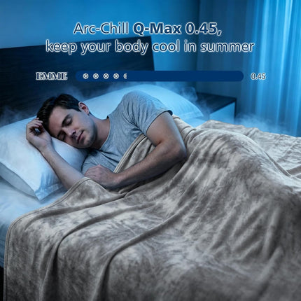 Chill Comfort | Cooling Blanket with Arc-Chill Technology | Lightweight & Breathable for Hot Sleepers