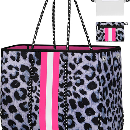 Vepine beach Tote Bag | Large Beach Bag with Inner Pocket for Easy Organization