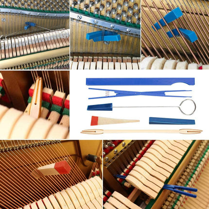 Piano Tuning Hammer with Mutes and Tuning Fork for Upright and Grand Pianos – image 7