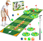 Kids Golf Toy Set with Light-Up Features & 6.5ft Mat | Fun Indoor-Outdoor Game for Ages 3-8