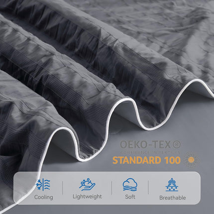 Cozy Comfort | Cooling Blanket with Double-Sided Design | Lightweight & Breathable for Hot Sleepers