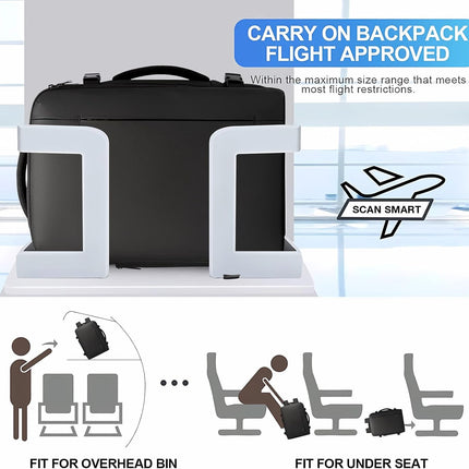Expandable Travel Backpack, Laptop Backpack with Wet Pouch – image 34