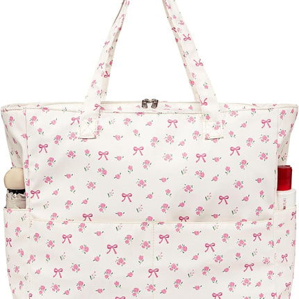 Ocean Breeze | Large Waterproof Beach Tote Bag with Wet Compartment | Stylish & Versatile for Pool, Travel, or Gym