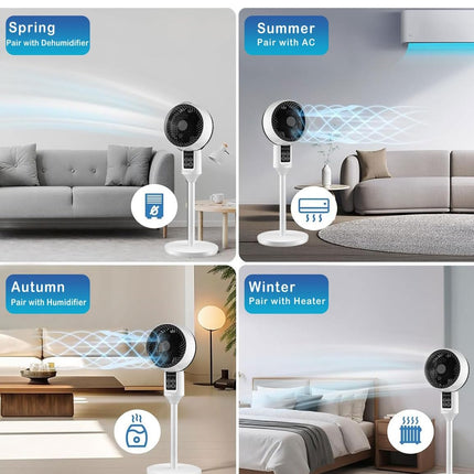 Adjustable Standing Fan for Bedroom – image 9