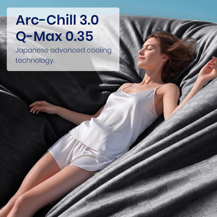 Chill Comfort | Cooling Blanket with Arc-Chill Technology | Soft, Lightweight Fabric for Hot Sleepers