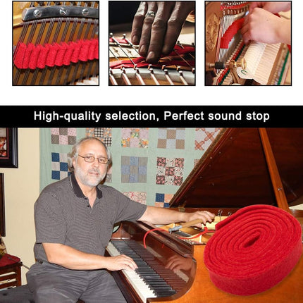 Piano Tuning Kit 16 Piece with Storage Case – image 6