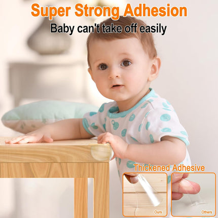 Corner Protectors for Baby, Pre Taped Table Corner Protectors