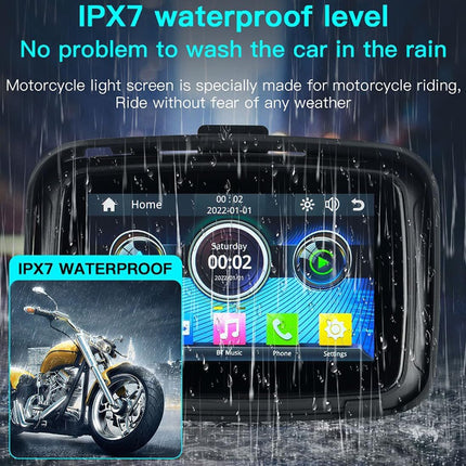 Portable CarPlay Screen for Motorcycle, Motorcycle CarPlay and Android Auto Display – image 8