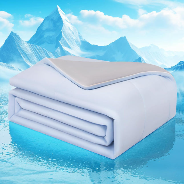 Cooling Comforter | Double-Sided Blanket with Q-Max Technology | Soft & Breathable for Hot Sleepers