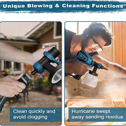 Electric Paint Sprayer, Paint Sprayer for Walls and Furniture