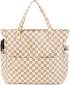 Vepine Waterproof Beach Tote Bag with Wet Compartment | Extra Large Carry-On for Weekend Travel