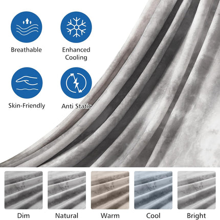 Chill Comfort | Cooling Blanket with Arc-Chill Technology | Lightweight & Breathable for Hot Sleepers