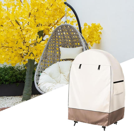 Egg Chair Cover Waterproof with Double Zipper, Outdoor Furniture Cover – image 8