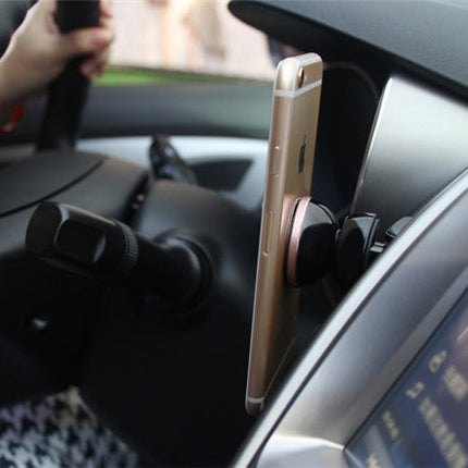 Universal Car Mount Phone Holder with 360-Degree Rotation | Easy One-Touch Installation for Safe Navigation